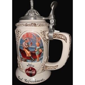 Anheuser-Busch Inc., Coca-Cola Vintage German‎ Stein, 2001, CS491, 01987